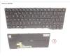 CP806526-XX Fujitsu KEYBOARD BLACK W/ BL PORTUGAL