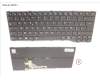 CP806529-XX Fujitsu KEYBOARD BLACK W/ BL BELGIUM