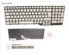 Fujitsu KEYBOARD WHITE GERMAN WIN10 für Fujitsu LifeBook E5512