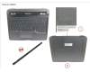 Fujitsu KEYBOARD DOCKING GERMANY W/ BL, UKCA für Fujitsu Stylistic Q7310