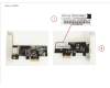 Fujitsu LAN CONTROLLER 2.5G PCIEX1 LP für Fujitsu Esprimo D9010