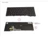 CP825815-XX Fujitsu KEYBOARD BLACK W/ BL HEBREW
