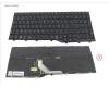 CP825857-XX Fujitsu KEYBOARD BLACK W/ BL BELGIUM WIN10&11
