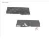 CP825858-XX Fujitsu KEYBOARD BLACK W/ BL RUS/US WIN10&11