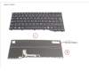 CP823607-XX Fujitsu KEYBOARD BLACK ITALY