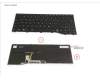 CP823631-XX Fujitsu KEYBOARD BLACK W/ BL US