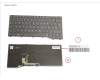 CP823637-XX Fujitsu KEYBOARD BLACK W/ BL EAST EUROPE