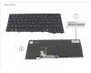 Fujitsu KEYBOARD BLACK W/ BL FRANCE (NEW_FN) für Fujitsu LifeBook U7313