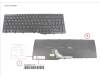 CP842257-XX Fujitsu KEYBOARD BLACK W/ BL BELGIUM (NEW_FN)
