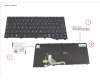 Fujitsu KEYBOARD BLACK W/ BL GERMAN (NEW_FN) für Fujitsu LifeBook E4412