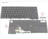 CP842214-XX Fujitsu KEYBOARD BLACK W/ BL CZ/SLV/US (NEW_FN)