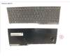 Fujitsu KEYBOARD 10KEY BLACK W/O TS FRANCE für Fujitsu LifeBook E4511