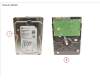 Fujitsu HD SATA 6G 1TB 7.2K NO HOT PL 3.5' BC für Fujitsu Primergy TX1320 M3
