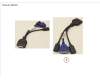 S26461-F5651-L310 Fujitsu CX400 M4 Y-CABLE