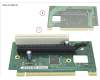S26361-D3454-A100 Fujitsu RISER CARD D3554 PCIE X16 +PCI