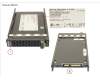 Fujitsu SSD SATA 6G 3.84TB MU SFF SLIM für Fujitsu Primergy RX1330 M6