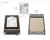 Fujitsu SSD SAS 12G WI 400GB SED IN SFF SLIM für Fujitsu Primergy TX1320 M5