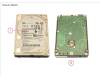 Fujitsu HD SAS 12G 2TB 7K2 512N HOT PL SFF BC für Fujitsu Primergy RX2450 M1