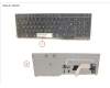 S26391-F2252-L223 Fujitsu KEYBOARD BLACK W/ BL ITALY