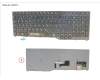 S26391-F2253-L226 Fujitsu KEYBOARD BLACK W/O TS SCHWEDEN/FINLAND