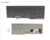 S26391-F2250-L242 Fujitsu KEYBOARD BLACK W/O TS RUSSIA/US