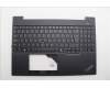 Lenovo 5M11N99122 MECH_ASM FRU KBD CCV SPA BL(CHY) UK BK