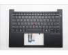 Lenovo 5M11S09832 C-Abdeckung mit Tastatur, Englisch (US, Euro), schwarz, Hintergrundbeleuchtung