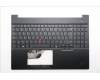 Lenovo 5M11S10349 C-Abdeckung mit Tastatur, Belgisch, schwarz, Hintergrundbeleuchtung, GB