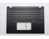 Lenovo 5M11S30593 C-Cover with keyboard, Ukraine, Black, Non-Backlight, Heat Staking, US