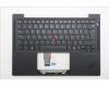 Lenovo 5M11S37393 C-Cover with keyboard, Swedish/Finnish, Black, Backlight, UK