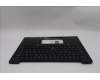 Lenovo 5M11S37574 C-Cover with keyboard, French, Black, Backlight, WWAN, US