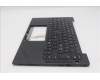 Lenovo 5M11S53509 C-Cover with keyboard, Nordic, Black, Backlight, WWAN, UK