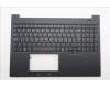 Lenovo 5M11T55323 C-Cover with keyboard, Switzerland, Black, Backlight, Number Pad, UK