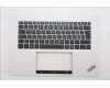 Lenovo 5M11U08078 C-Cover with keyboard, Switzerland, White, FingerPrint, UK