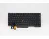 Lenovo 5N20V43921 Keyboard Internal, Norwegian, Black, Backlight, UK