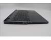 Lenovo 5CB1P50095 C-Cover with keyboard, French, Onyx Grey, US