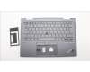 Lenovo MECH_ASM BL KB GY FPR WW FRA/ENG SRX für Lenovo ThinkPad X1 Yoga 8th Gen (21HQ/21HR)