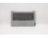Lenovo Gehäuseoberseite C81YH, Plastik, Silber, ohne Fingerabdrucksensor, mit beleuchteter Tastatur, Nordisch für Lenovo IdeaPad 5-14IIL05 (81YH)