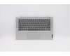Lenovo Gehäuseoberseite C81YH, Aluminium, Silber, mit Fingerabdrucksensor, mit beleuchteter Tastatur, Griechisch für Lenovo IdeaPad 5-14IIL05 (81YH)