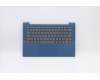 Lenovo Gehäuseoberseite C81YM, Kunststoff, Blau, ohne Fingerabdrucksensor, mit Tastaturbeleuchtung (Russisch) für Lenovo IdeaPad 5-14ARE05 (81YM)