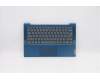 Lenovo Gehäuseoberseite C81YM, Aluminium, Blau, mit Fingerabdruckleser, Tastatur beleuchtet (SLVN-Layout) für Lenovo IdeaPad 5-14ARE05 (81YM)