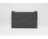 Lenovo Gehäuseoberseite C81YM, Kunststoff, Schwarz, mit Fingerabdrucksensor, Tastatur mit Hintergrundbeleuchtung, Arabisch für Lenovo IdeaPad 5-14ITL05 (82FE)