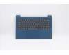Lenovo Gehäuseoberseite C81YM, Kunststoff, Blau, ohne Fingerabdrucksensor, Tastatur mit Hintergrundbeleuchtung, US-Amerikanisch für Lenovo IdeaPad 5-14ARE05 (81YM)
