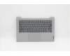 Lenovo Gehäuseoberseite C81YM, Kunststoff, Silber, ohne Fingerabdrucksensor, Tastatur ohne Hintergrundbeleuchtung, Arabisch für Lenovo IdeaPad 5-14ARE05 (81YM)