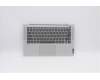 Lenovo Gehäuseoberseite C81YM, Aluminium, Silber, mit Fingerabdrucksensor, Tastatur mit Hintergrundbeleuchtung, Tschechisch-Slowakisch für Lenovo IdeaPad 5-14ITL05 (82FE)