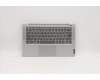 Lenovo Gehäuseoberseite C81YM, Aluminium, Silber, mit Fingerabdruckleser, Tastatur ohne Hintergrundbeleuchtung (Schwedisches Layout) für Lenovo IdeaPad 5-14ITL05 (82FE)