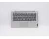 Lenovo Gehäuseoberseite C81YM, Aluminium, Silber, mit Fingerabdruckleser, Hintergrundbeleuchtete Tastatur (Französisches Layout) für Lenovo IdeaPad 5-14ITL05 (82FE)