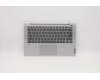 Lenovo Gehäuseoberseite C81YM Aluminium Silber mit Fingerabdrucksensor, ohne Hintergrundbeleuchtete Tastatur, Italienisch für Lenovo IdeaPad 5-14ITL05 (82FE)
