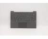 Lenovo Gehäuseoberseite C81YM Plastik Schwarz mit Fingerabdrucksensor ohne Tastaturbeleuchtung Arabisch (VAE) für Lenovo IdeaPad 5-14ITL05 (82FE)