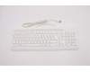 Lenovo DT_KYB USB G2 WHT_UK-EN für Lenovo IdeaCentre AIO 3-27ALC6 (F0FY)